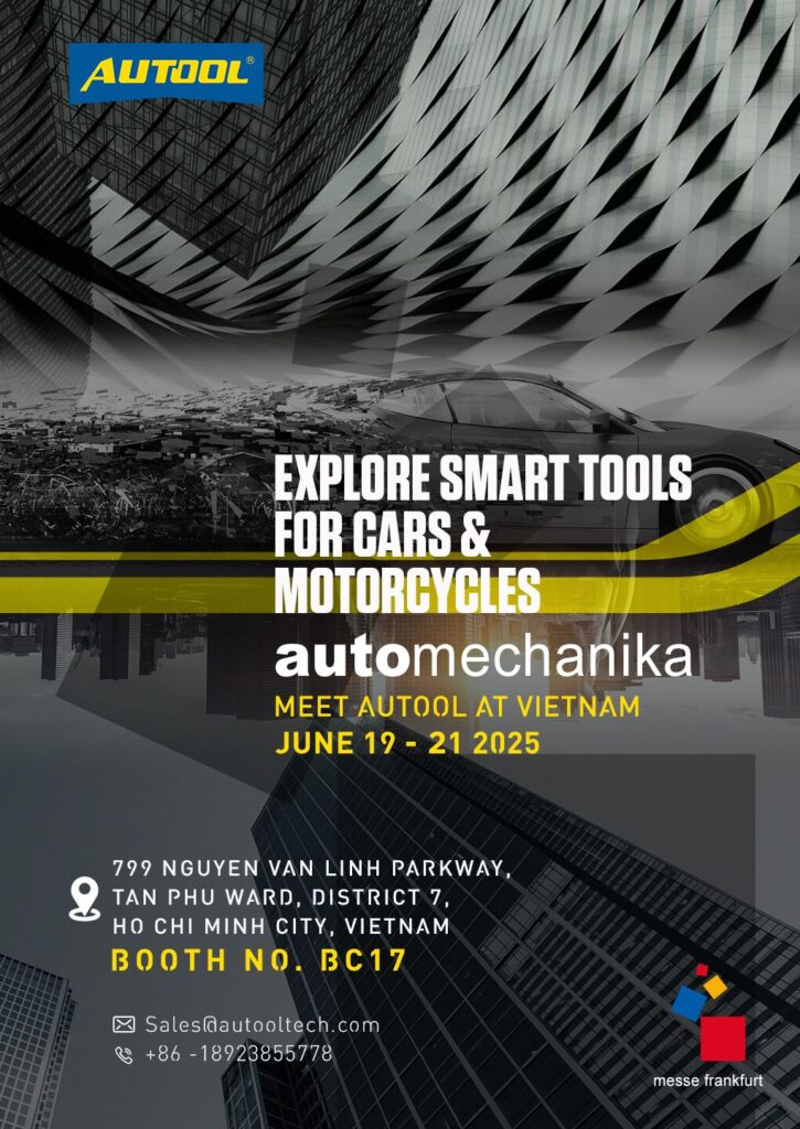 AUTOOL Heads to Vietnam This June – See You at Automechanika Ho Chi Minh City 2025! – image 1