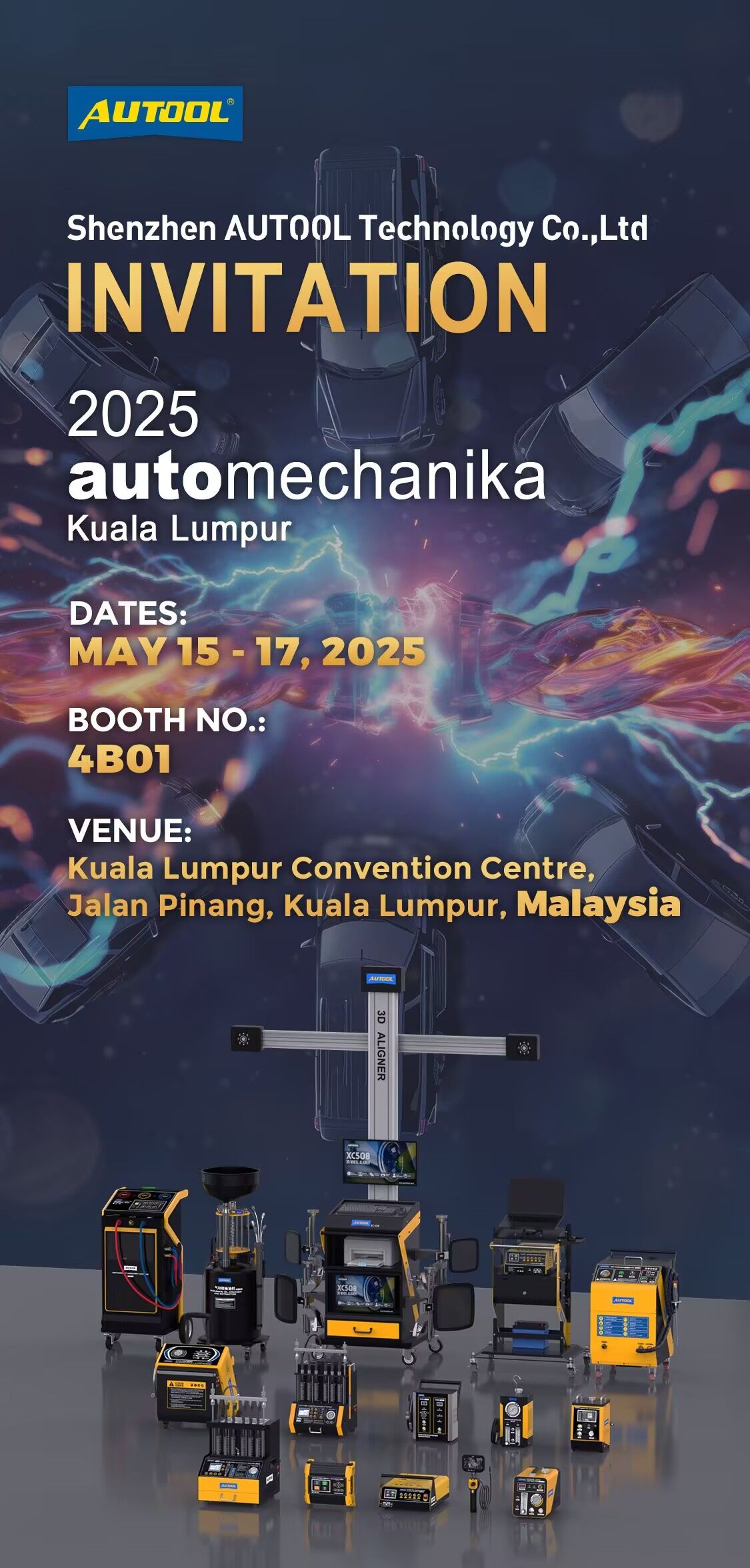 AUTOOL to Exhibit in Malaysia from May 15–17 — You’re Invited! – image 1