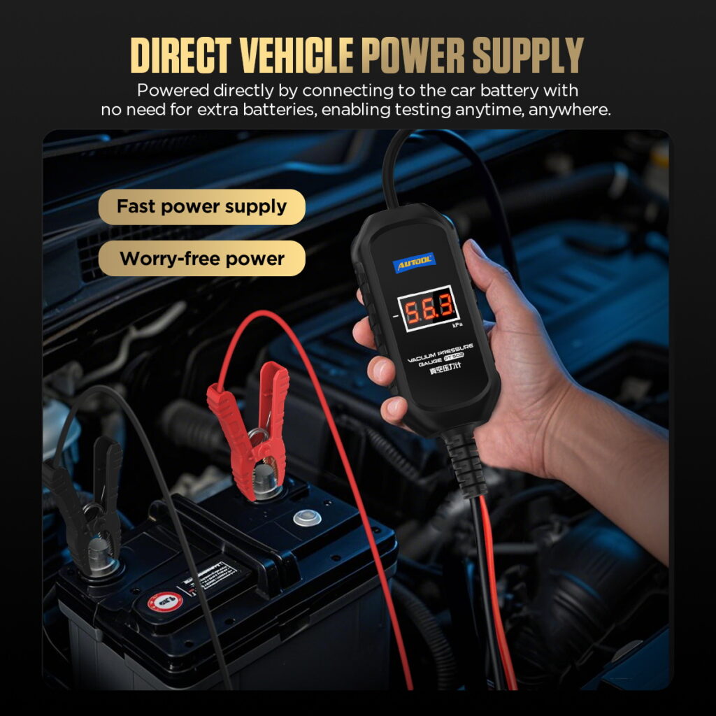 AUTOOL New Product Release | PT502 Vacuum Pressure Gauge – image 4