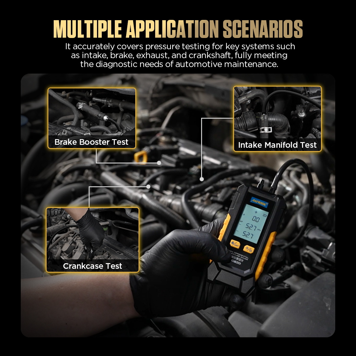 AUTOOL New Product Release | PT503 Mini Differential Pressure Gauge – image 10