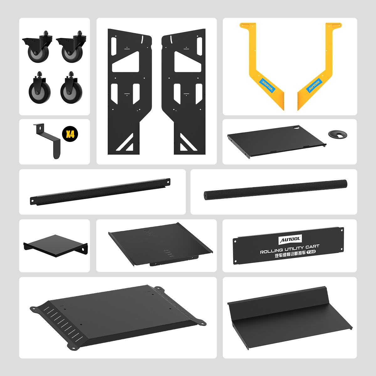 AUTOOL New Product Release | T22 Rolling Utility Cart – image 10