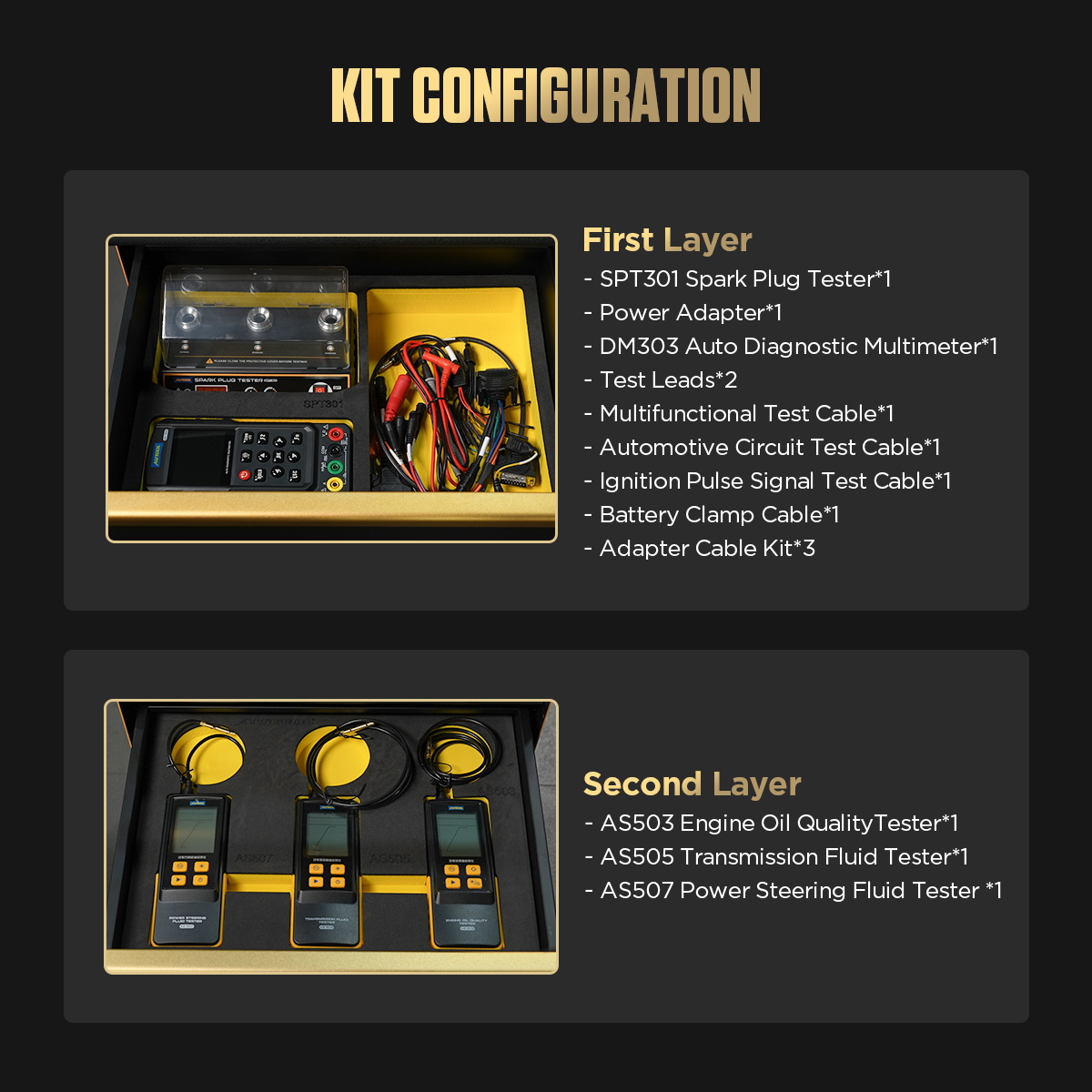AUTOOL New Product Release | S1/S2/S3 Automotive Service Cart Kit – image 2