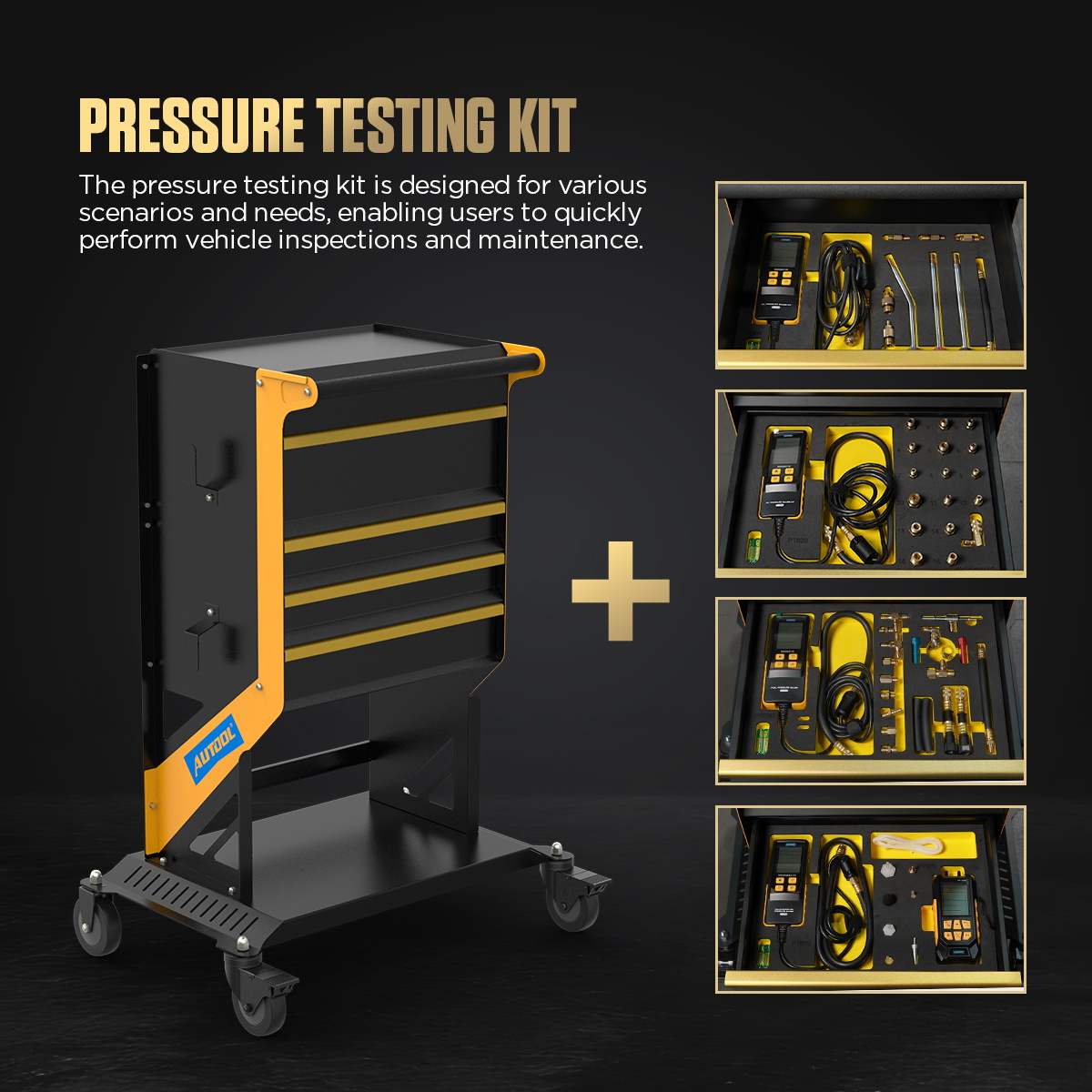 AUTOOL New Product Release | S1/S2/S3 Automotive Service Cart Kit – image 5