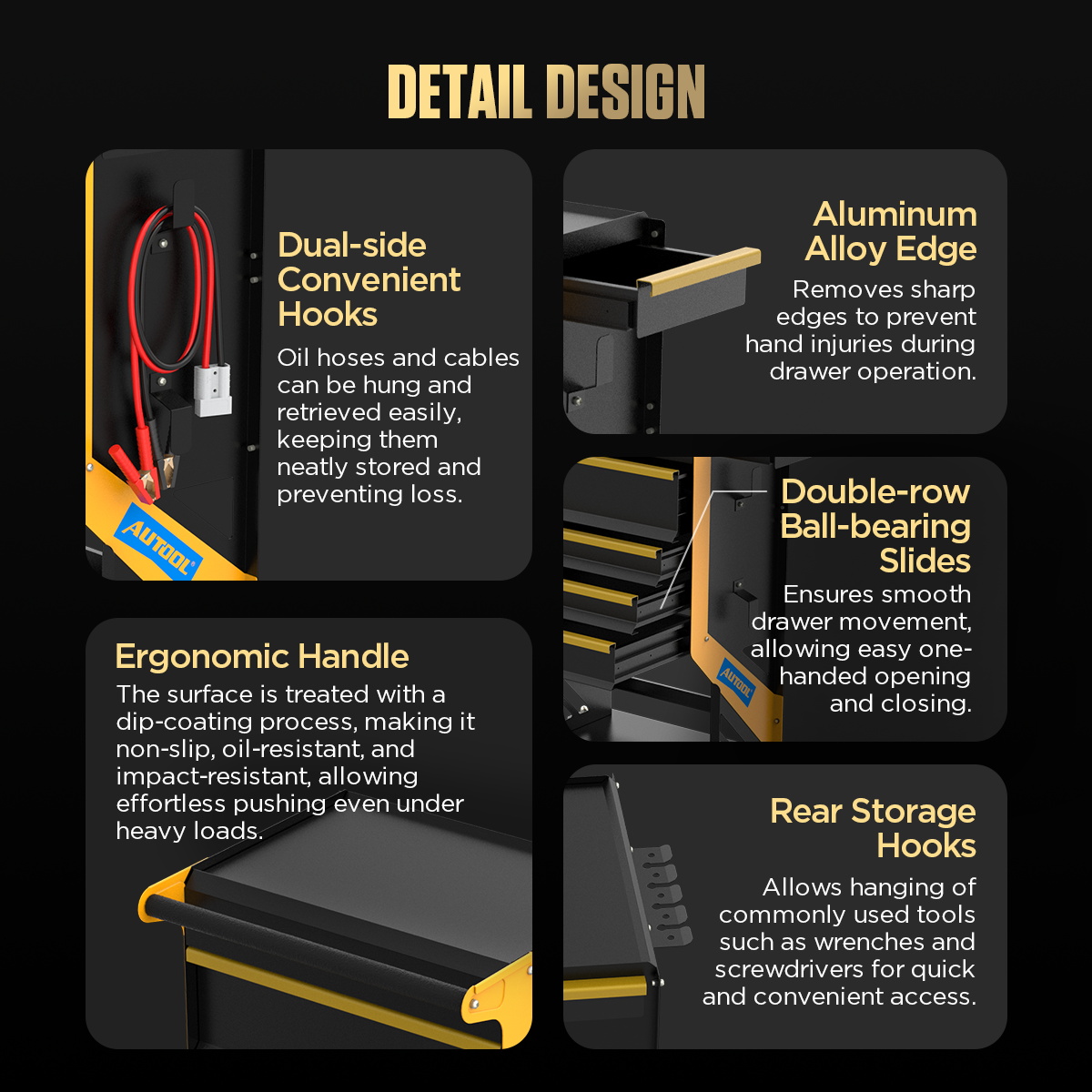 AUTOOL New Product Release | S1/S2/S3 Automotive Service Cart Kit – image 15