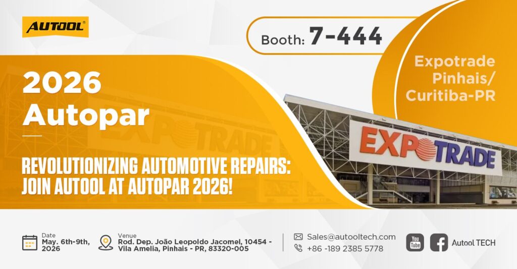 Join AUTOOL at Autopar 2026丨Revolutionizing Automotive Repairs – image 1