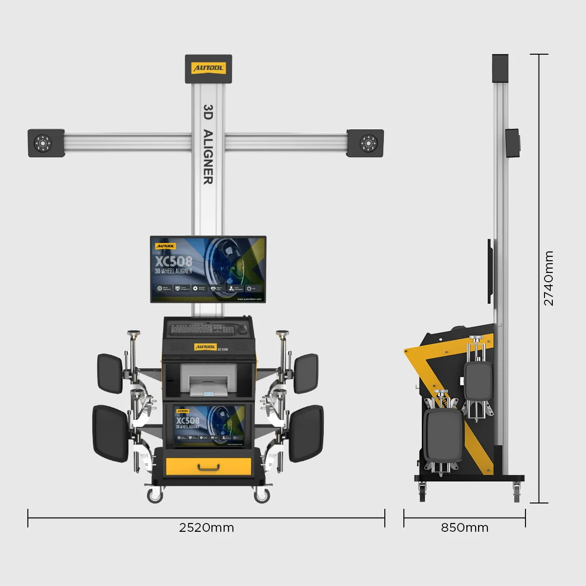 XC508 3D Alignment Wheel Machine – image 19
