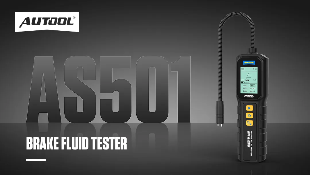 AUTOOL New Product Release | AS501 MINI Brake Fluid Tester