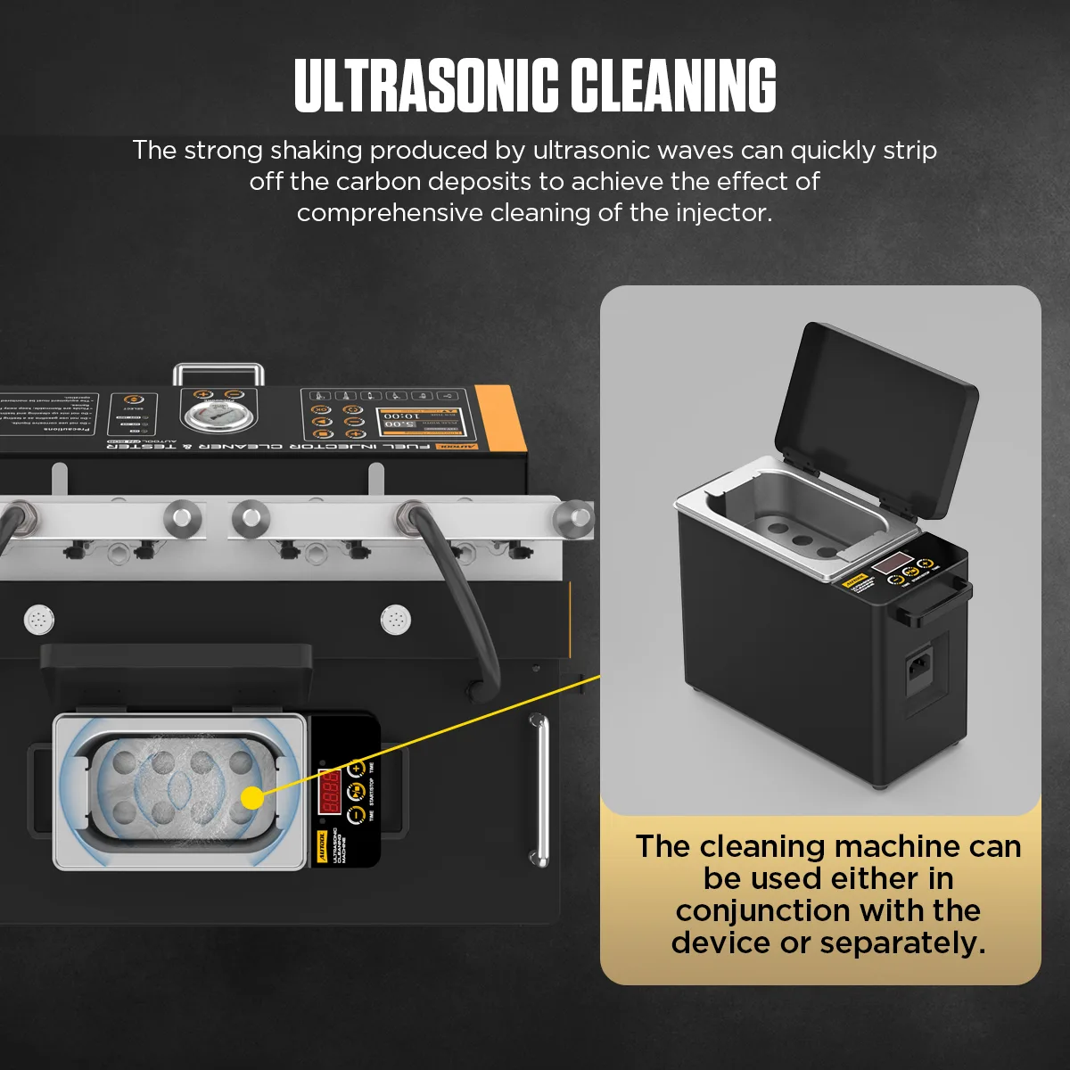 FN608 Fuel Injector Tester & Cleaner – image 8