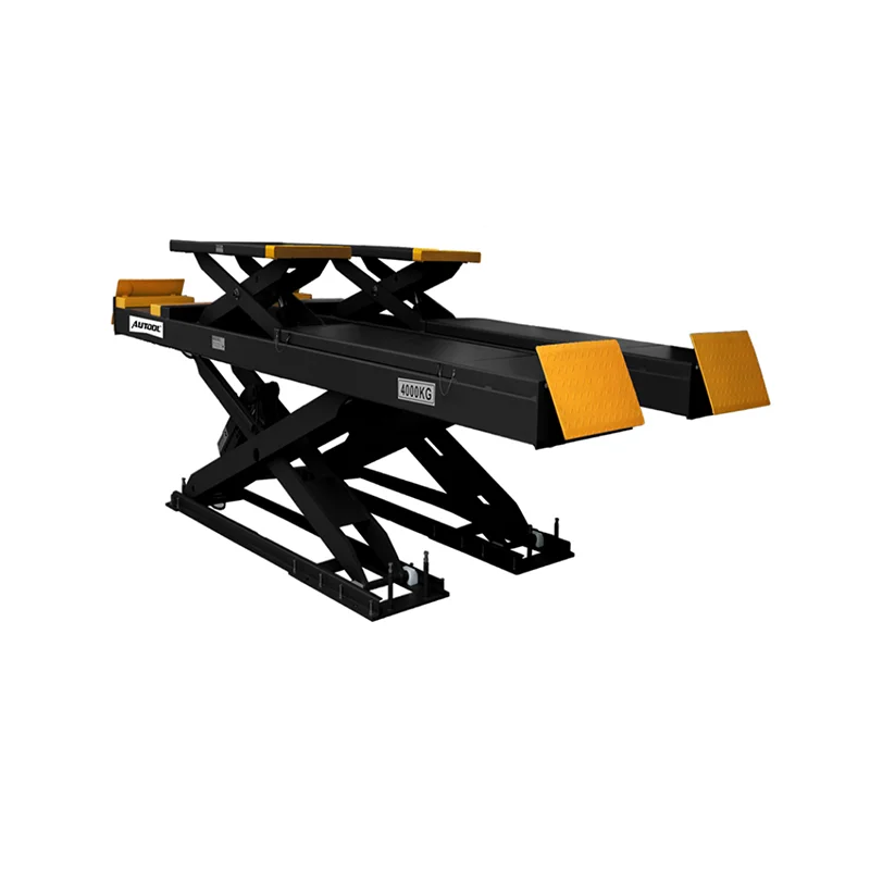 ATL-4SH 4-Ton Four-Wheel Alignment Primary & Assist Double Scissor Lift