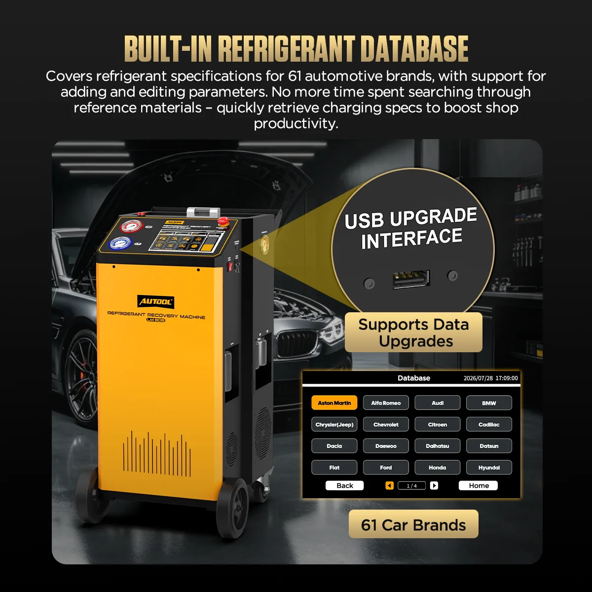 LM806 AC Refrigerant Recovery Machine – image 10