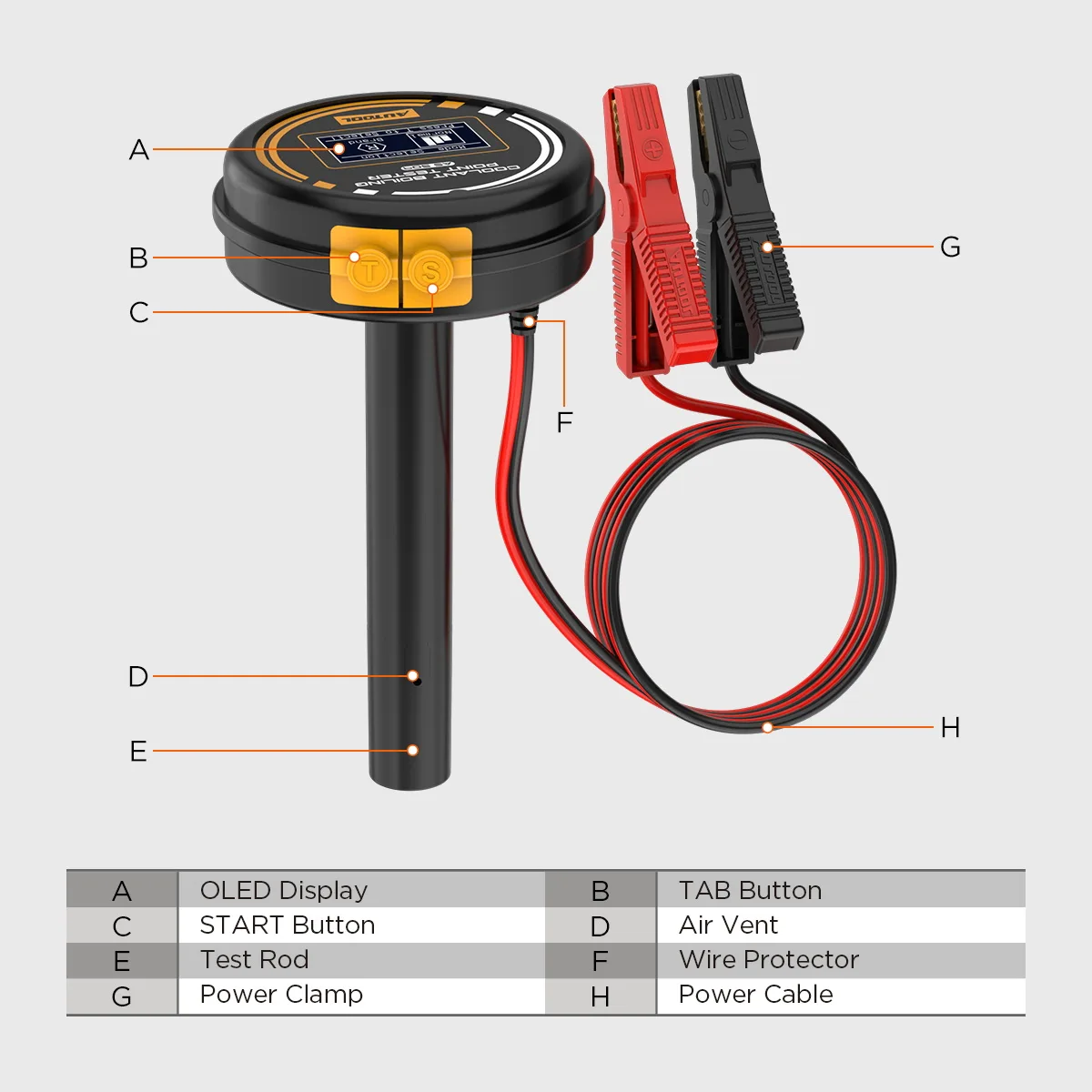 AUTOOL AS509 Coolant Boiling Point Tester – image 13